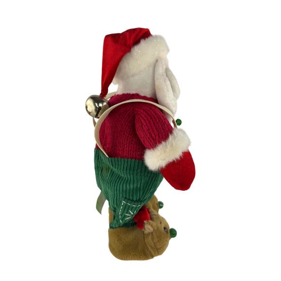 Santa Claus Figure 1990s Holiday Décor, Vintage Christmas Decoration - Picture 3 of 11